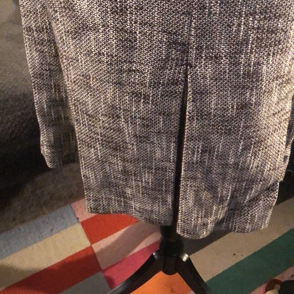 LAST CHANCE 💄 Loft Brown Tweed Suit, blazer 8, skirt 10P - Picture 7 of 9